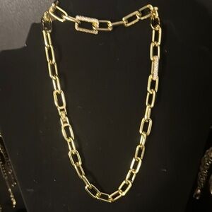 Gold Plated Chain Necklace